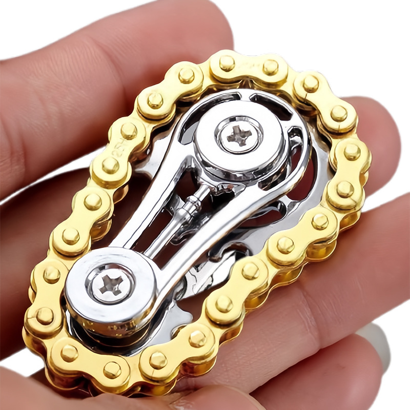 Chain Sprocket Set - Giroscopio a Volano con Pignoni, Fidget