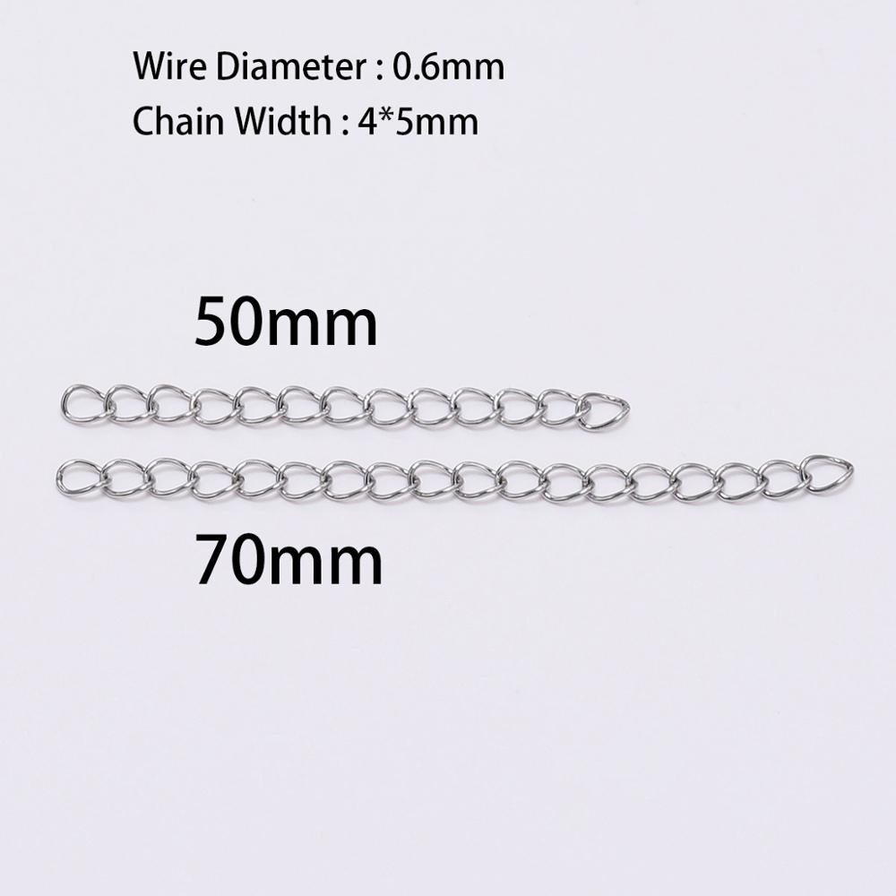 50 Pz/lotto 5 7 centimetri In  - Steel Chain recensione e prezzo