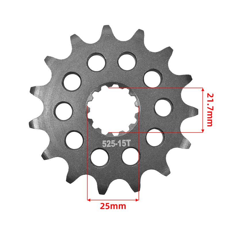 Pignone Anteriore 525 15T 16T  - 428 Chain recensione e prezzo
